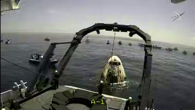 NASA making sure nobody falls overboard