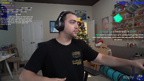 Mizkif gives an inspirational speech to a viewer who also has ADHD.