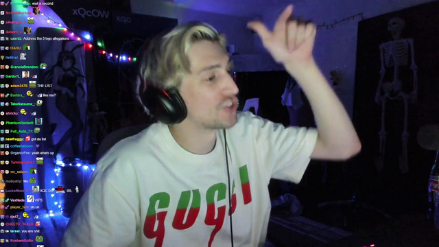 XQC IS CUMMING LEAKY)