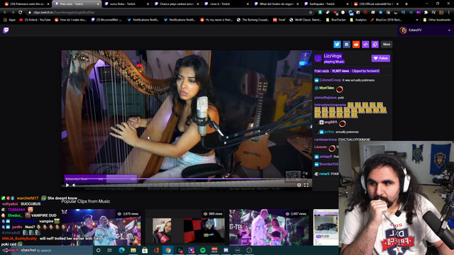 Herman Li banned, possibly for playing his own music? (clip unrelated, link in comments)