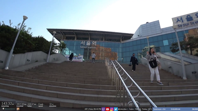 from Tokyo to Seoul by bike - The Angel of Shibuya did it!