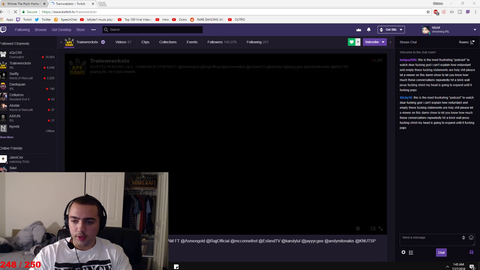 Mizkif joins trainswreck's podcast