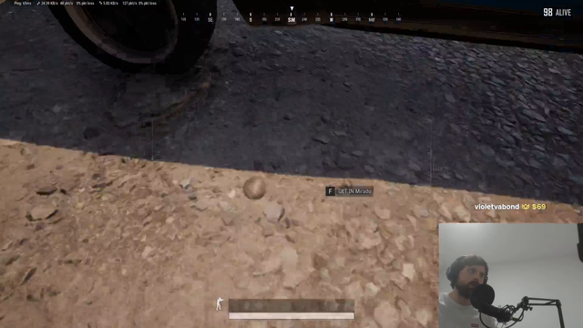 Forsen has a great start in a PUBG match