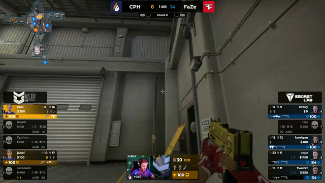 roeJ fails to kill karrigan from behind 1cm away