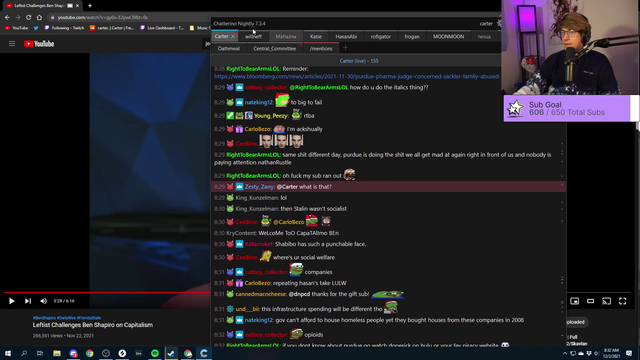 Carter explains how to Hasan