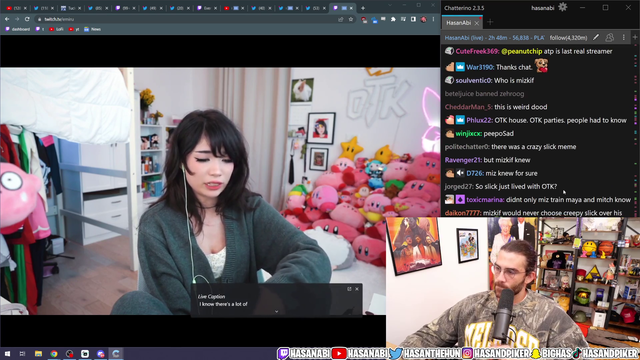 Emiru puts in good words for Mizkif