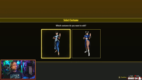Max completely loses his train of thought after picking Chun-Li