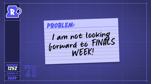 Worried About Finals Week? Nick Has Just the Thing for You!