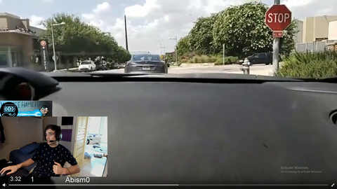 Mitch reacts to Kbubblez horrible driving