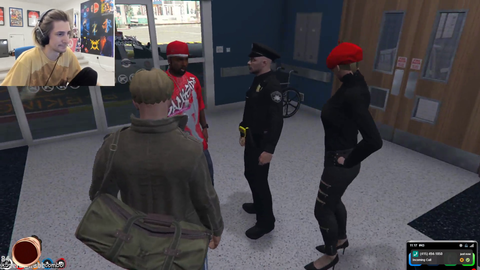 YOU'RE A COP!?