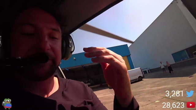 Jay Hitch and Rob take helicopter tour