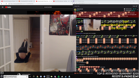 xQc finally does Kip-UP