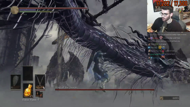 Hasan fights Nameless King Dragon