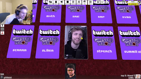 xQc rages over Guess Who?