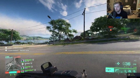 Soda gets a car in BF2042
