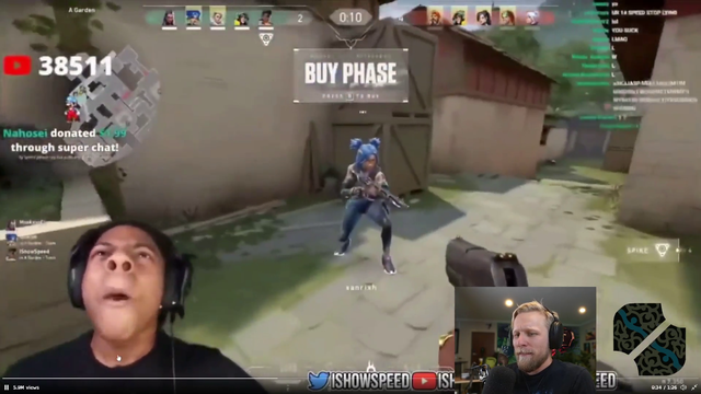 Quin reacting to his favorite YouTube streamer