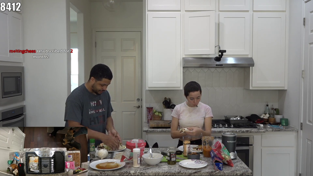 NMP enjoying honeymoon breakfast with his new wifey