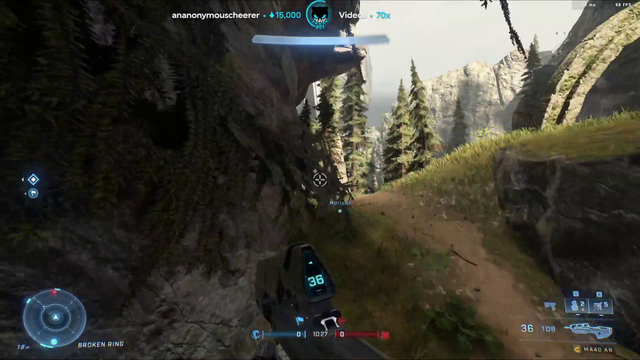 Lirik first snipe in Halo?