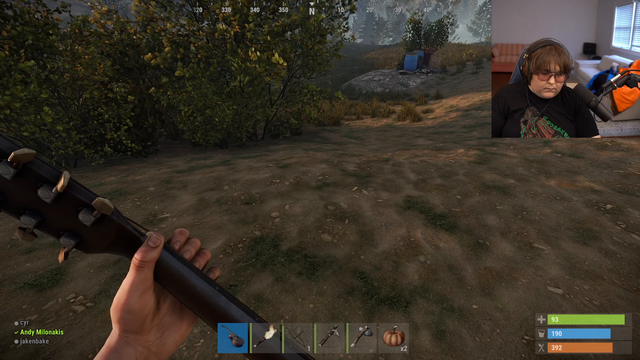 Andy Milonakis responds to xQc killing innocent lives on Rust