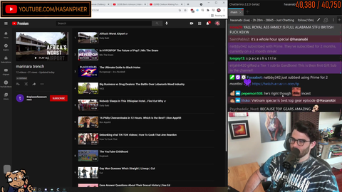 While watching Top Gear Hasan gets Rickrolled