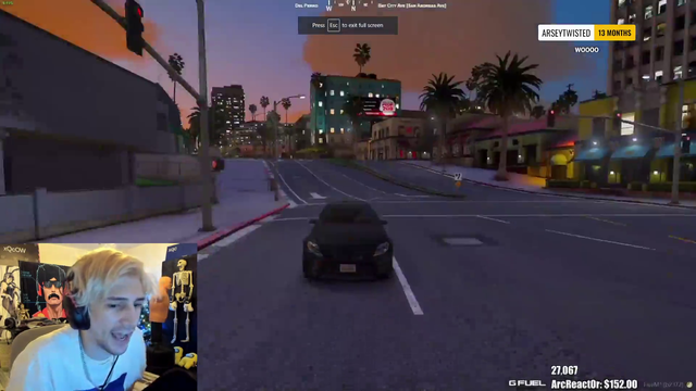 xQc's favourite Streamer