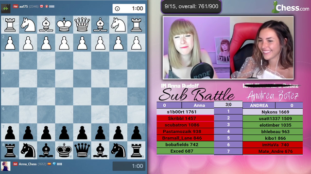 Anna_Chess Imitates Alex Botez