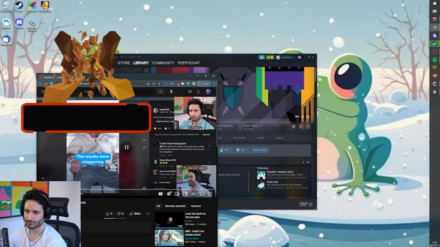 AI-based React Streamer Lacks Original Thought