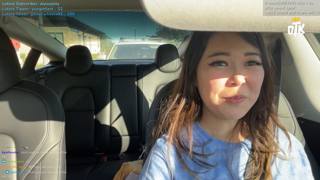Emily reveals a driving habit
