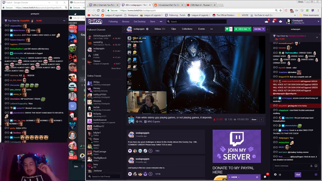 Greek's song of encouragement for Reckful