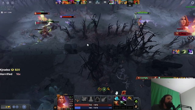 Forsen after 3 days of dota
