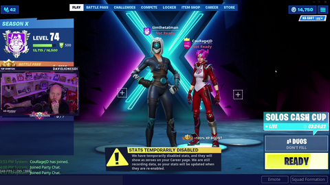 CouRage quits Fortnite in the middle of Twitch Rivals cash tournament due to mechs.