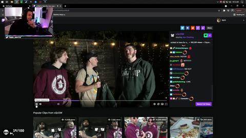 Myth on his rivalry with xQc after ShitCamp