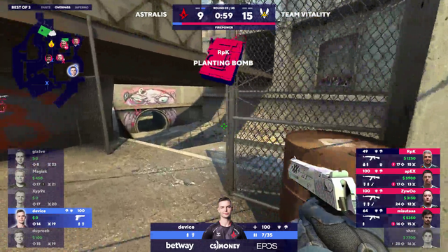 Device has a good round