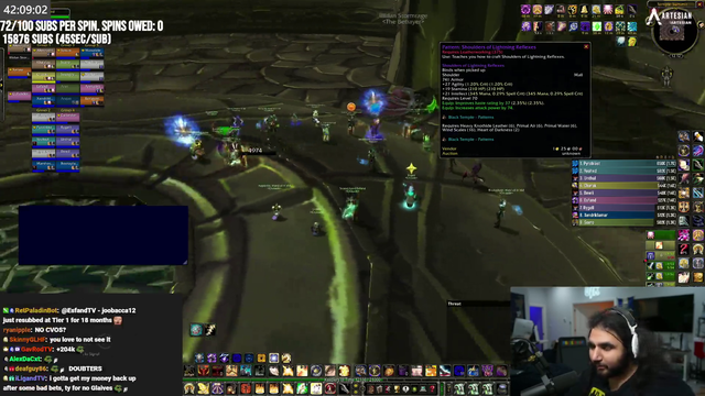 Esfand gets a sub alert audio glitch fixed after years of working on it.