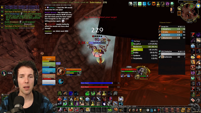 Xaryu is starting to aggravate his guildmates