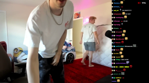 xQc and Ludiwg doing the goofy ahh Ludwig Dance (cringe)