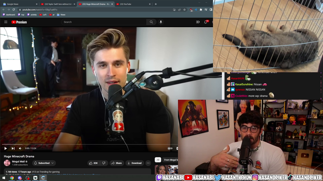 Hasan and XQC bridge rebuilt off-stream