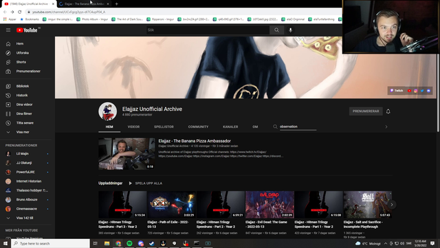 Elajjaz loves his banana pizza