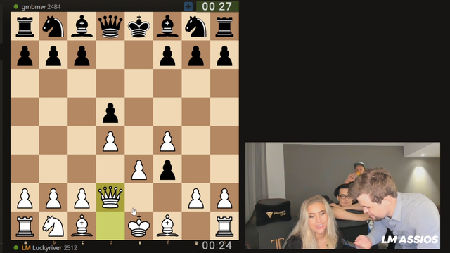 Drunk Magnus takes over a losing position.