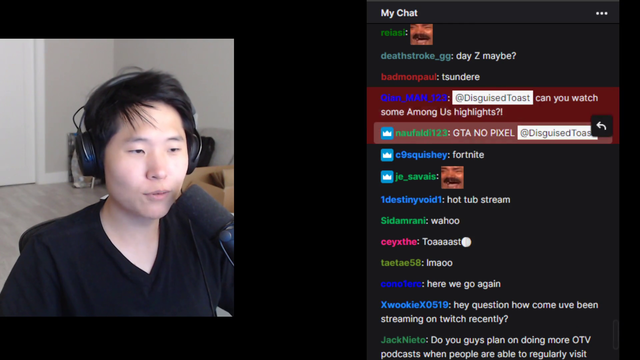 Toast checks the logs