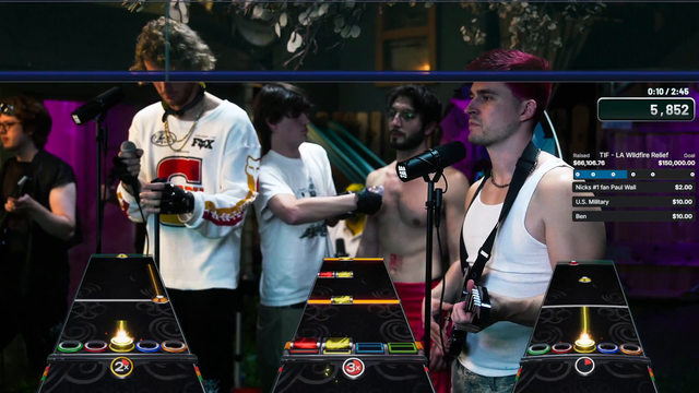 The Yard performs Ring of Fire