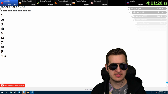 Kitboga auditions new Linkin Park singer