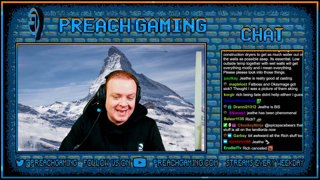 Preachlfw, the caster sitting beside Rich Campbell describes the incident