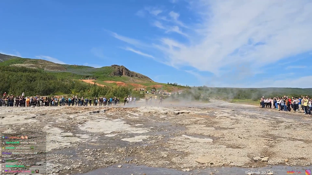 Strokkur eruption