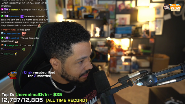 Nick beats his all time sub record