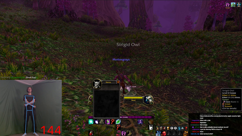 Hardcore WoW played with full body tracking!