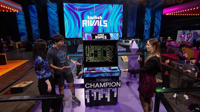 Twitch hired amazing cheerleaders