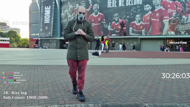 Sliker goes to Munchester united stadium just to do the siuuu celebration