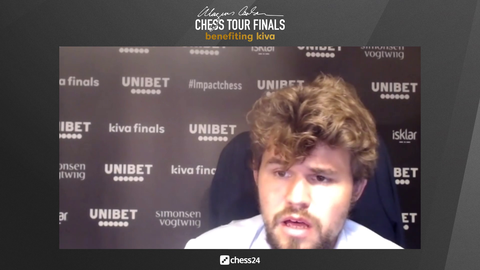 Face of a man who's playing nonstop chess for 5 months and winning 4/5 tournaments.