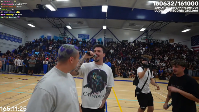 Adapt slips up at a high school